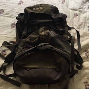 35L green hiking daypack